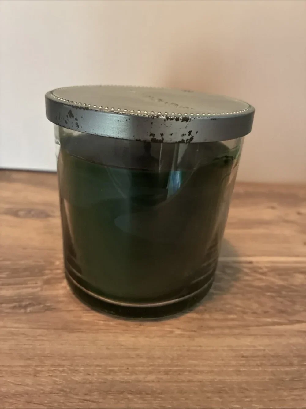 Yankee Candle Holiday Garland Medium Jar Christmas Scented Candle 7 oz Used